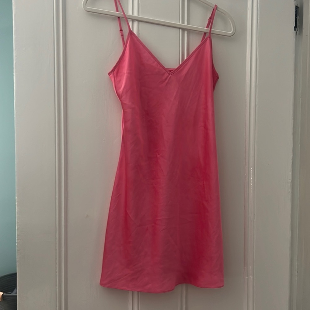 Silk Wilfred silk pink dress